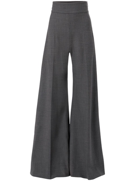 wide-leg tailored pants