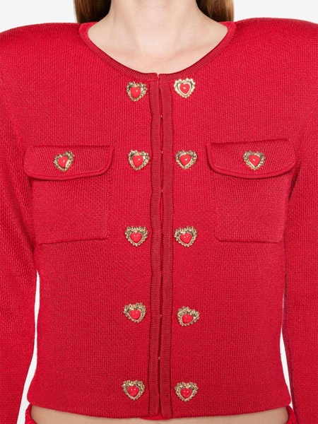 heart-buttons cardigan