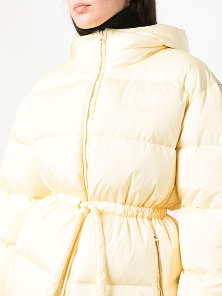 side-stripe puffer jacket