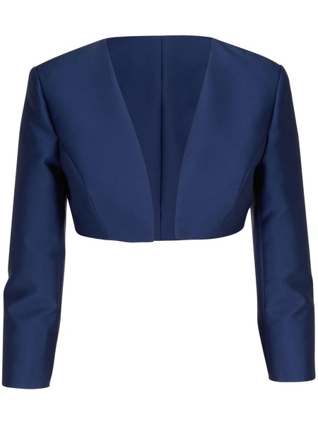 long-sleeve cropped jacket 