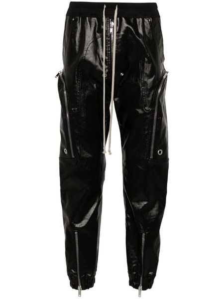 Bauhaus leather cargo pants