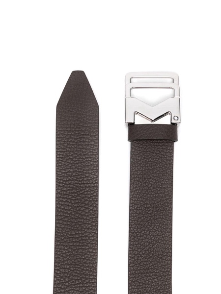 leather grainy belt