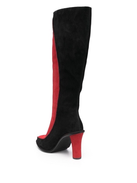 x Tschabalala Fatale two-tone boots