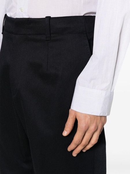 Shift wool-blend trousers