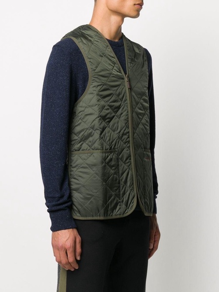 Barbour Quilted Reversible Vest With Pockets