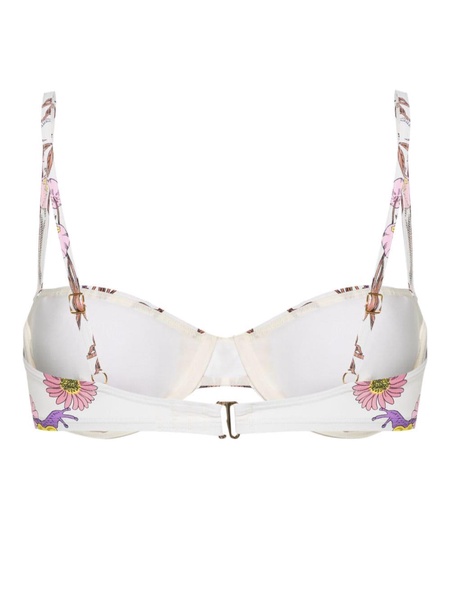 Tory Burch Printed Underwire Bikini Top Clothing