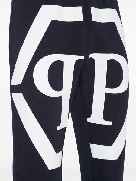 logo-print track pants