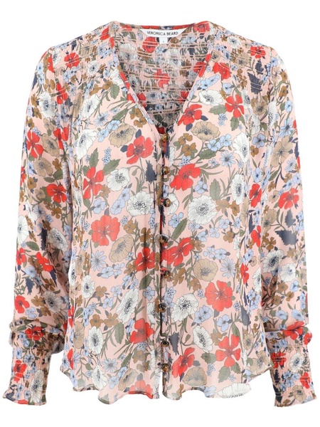 floral-print shirt 