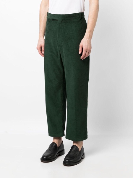 RWB-stripe corduroy trousers