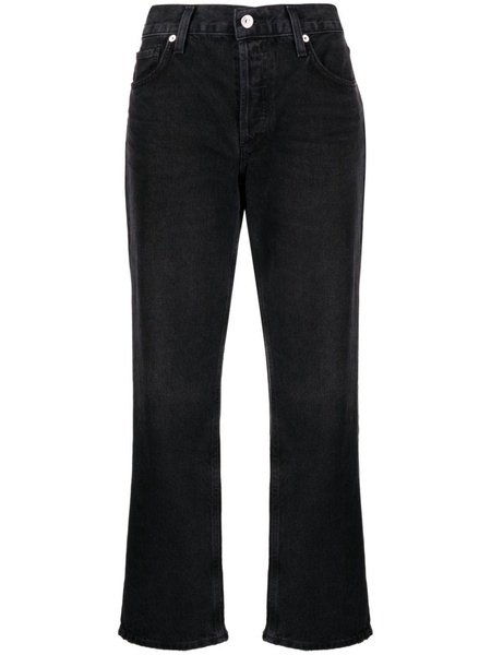 Neve organic cotton cropped jeans 