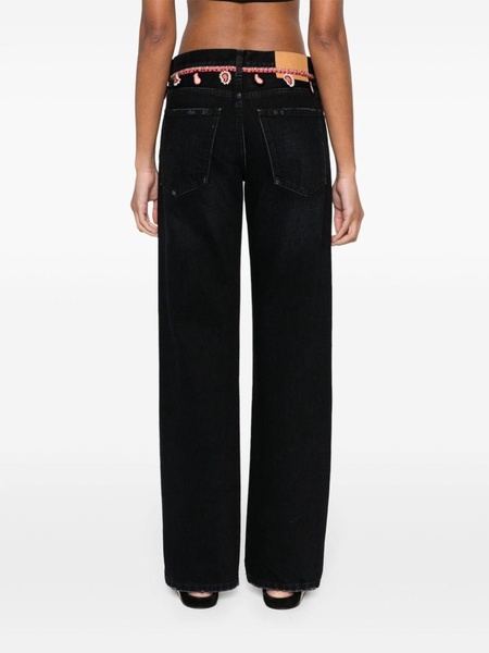 Inner Energy straight-leg jeans