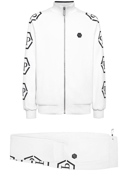 monogram-print tracksuit