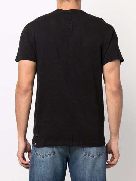 short-sleeve henley T-shirt