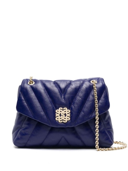 Mila quilted leather shoulder bag