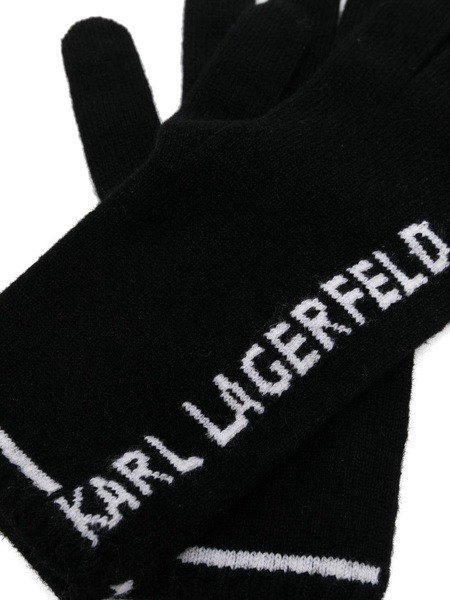 K/Essential knitted gloves