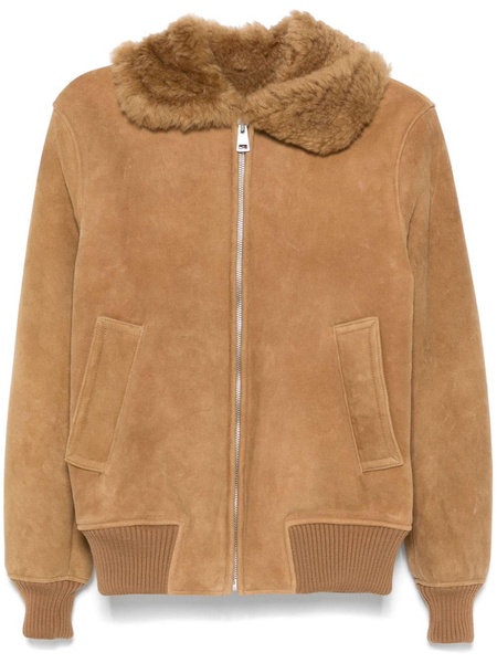 suede bomber jacket 