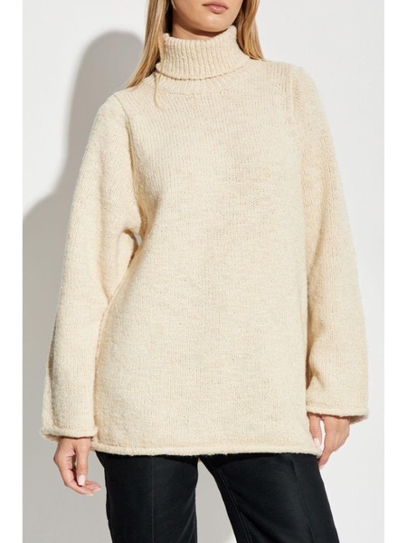 roll-neck jumper