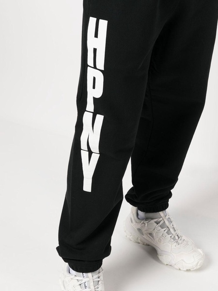 logo-print tracksuit bottoms