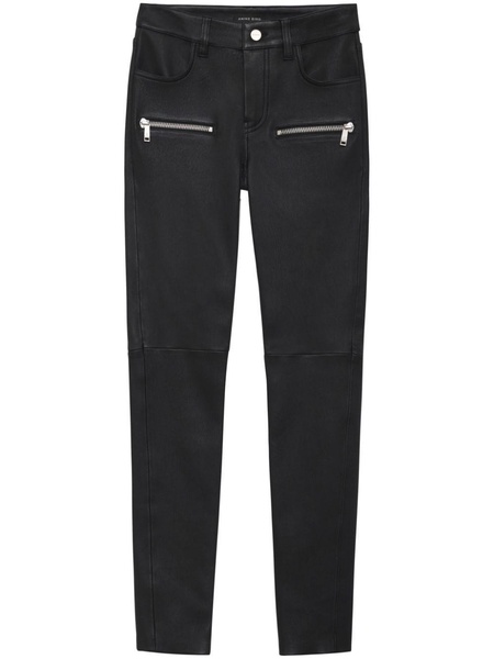 Remy leather skinny trousers 