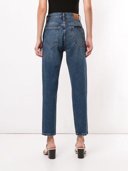 Sonya high-rise straight jeans