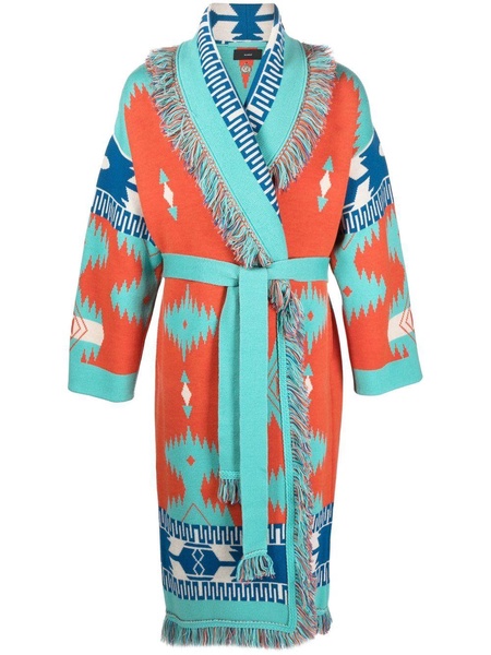 Tiger Lily Icon jacquard coat