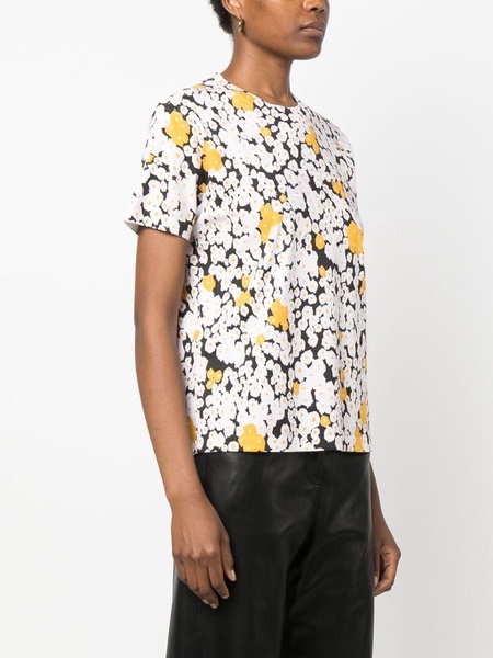 Overprinted cotton T-shirt