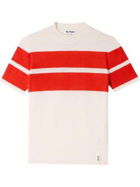 striped short-sleeve T-shirt