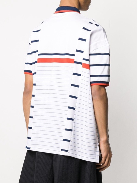 striped polo shirt 