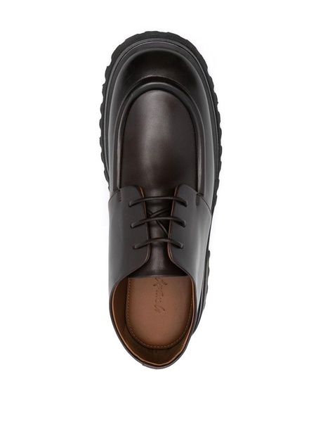 ridged-sole Derby shoes