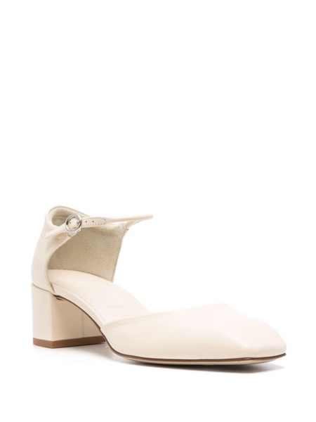 Magda Nappa Leather Creamy Shoes