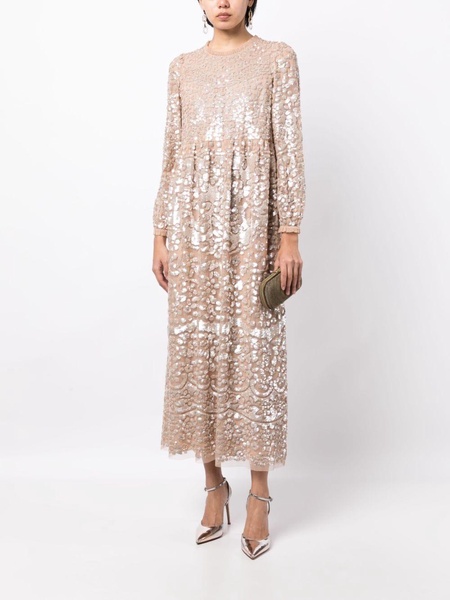 Lucille sequin-embellished dress 