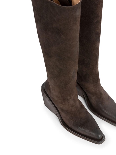 65mm knee-high pointed-toe boots