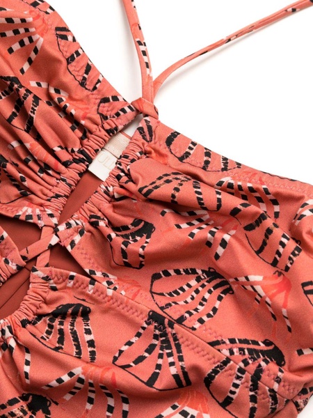 Minorca graphic-print swimsuit 