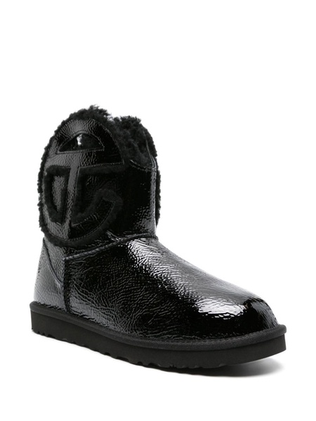 x Telfar logo-patch leather boots