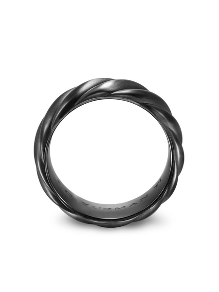 9mm Sculpted Cable band ring