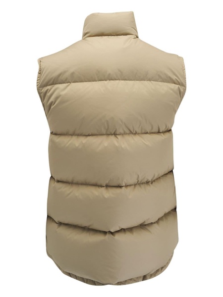 padded press-stud gilet