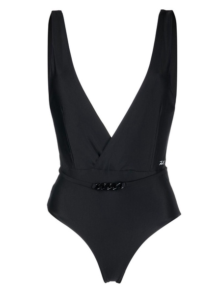 Karl Dna Deep V Swimsuit