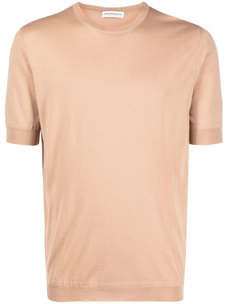 merino-wool crewn-neck T-shirt