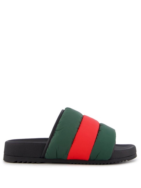 Web-Stripe padded slides