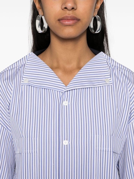 colourblock panelled shirt