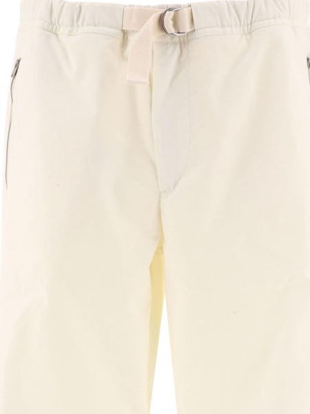 belted straight-leg trousers