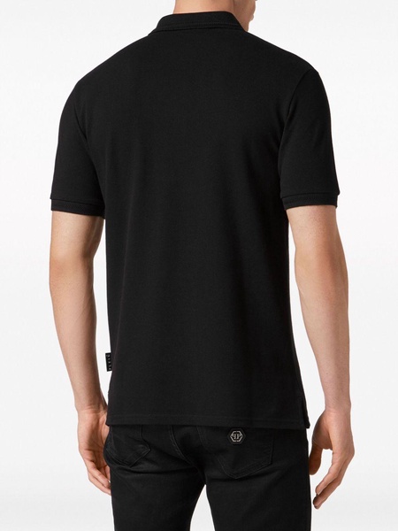 Gothic Plein cotton polo shirt