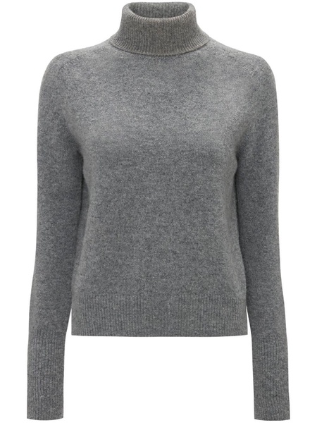 fine-knit roll-neck jumper