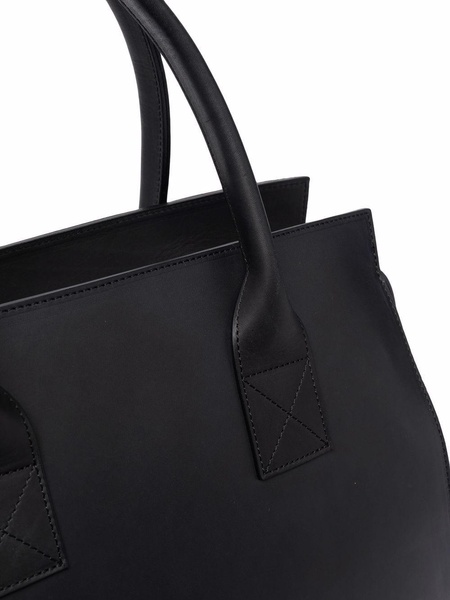 Riga Media leather tote