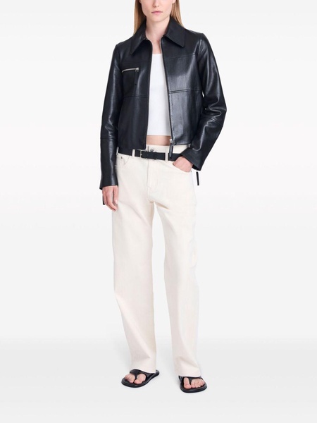 Annabel lightweight leather jacket 