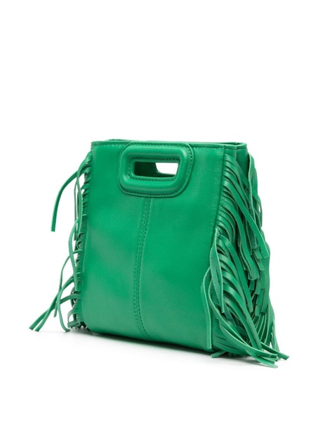 fringed leather crossbody bag