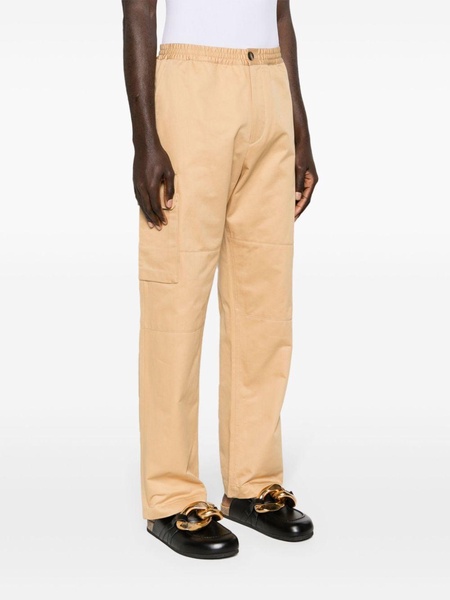 mid-rise cargo trousers