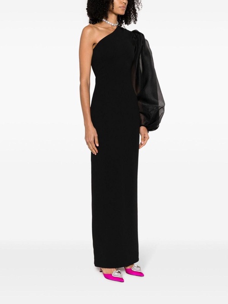 Hudson one-shoulder gown