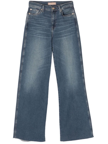 Lotta high-rise wide-leg jeans