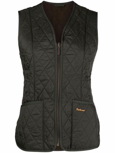 Betty zipped quilted gilet